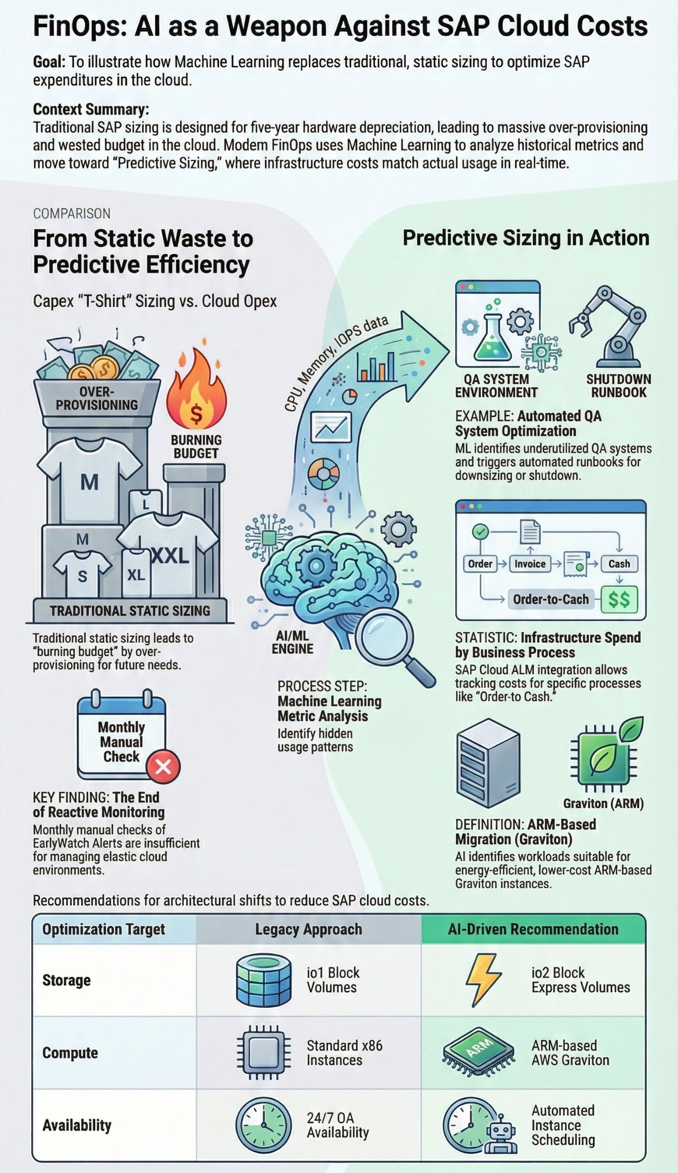 SAP FinOps and Predictive Sizing