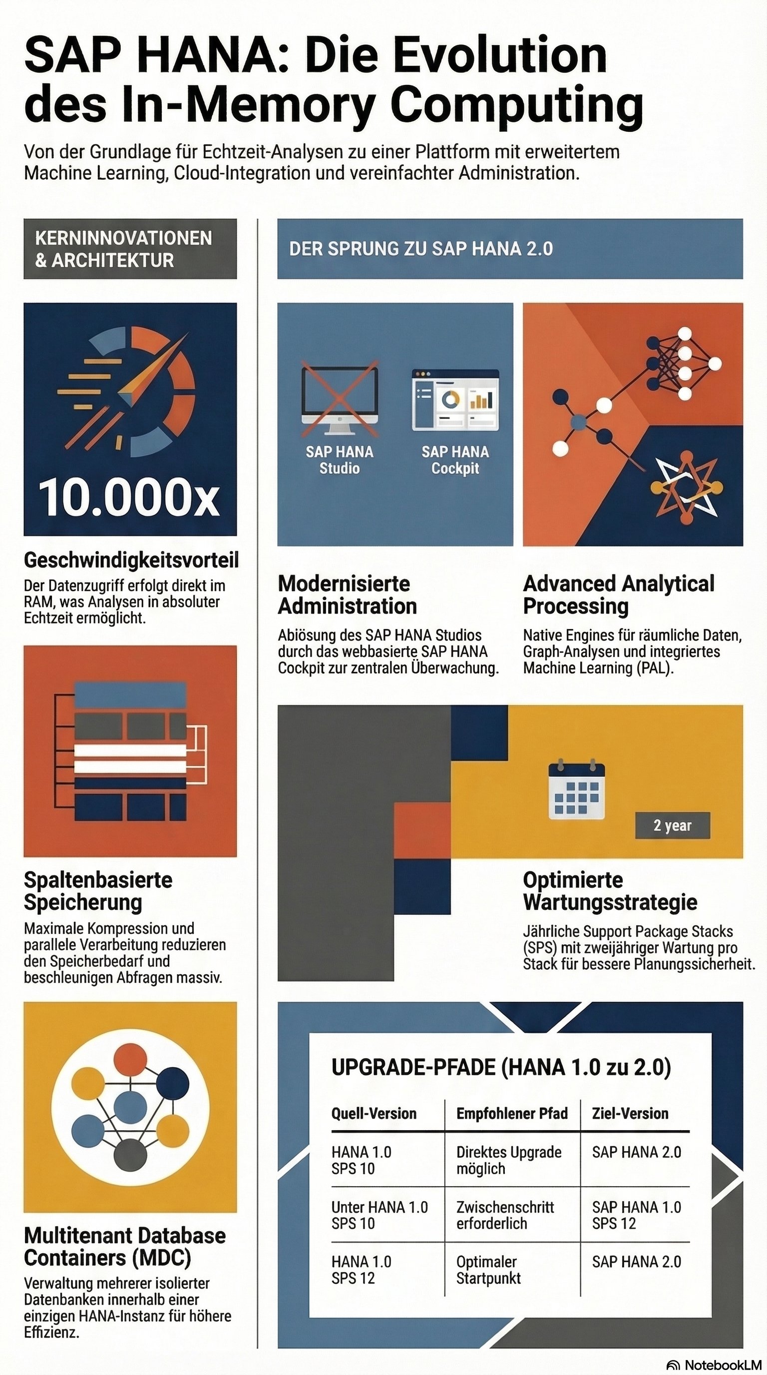 SAP HANA Architecture and Upgrade Paths
