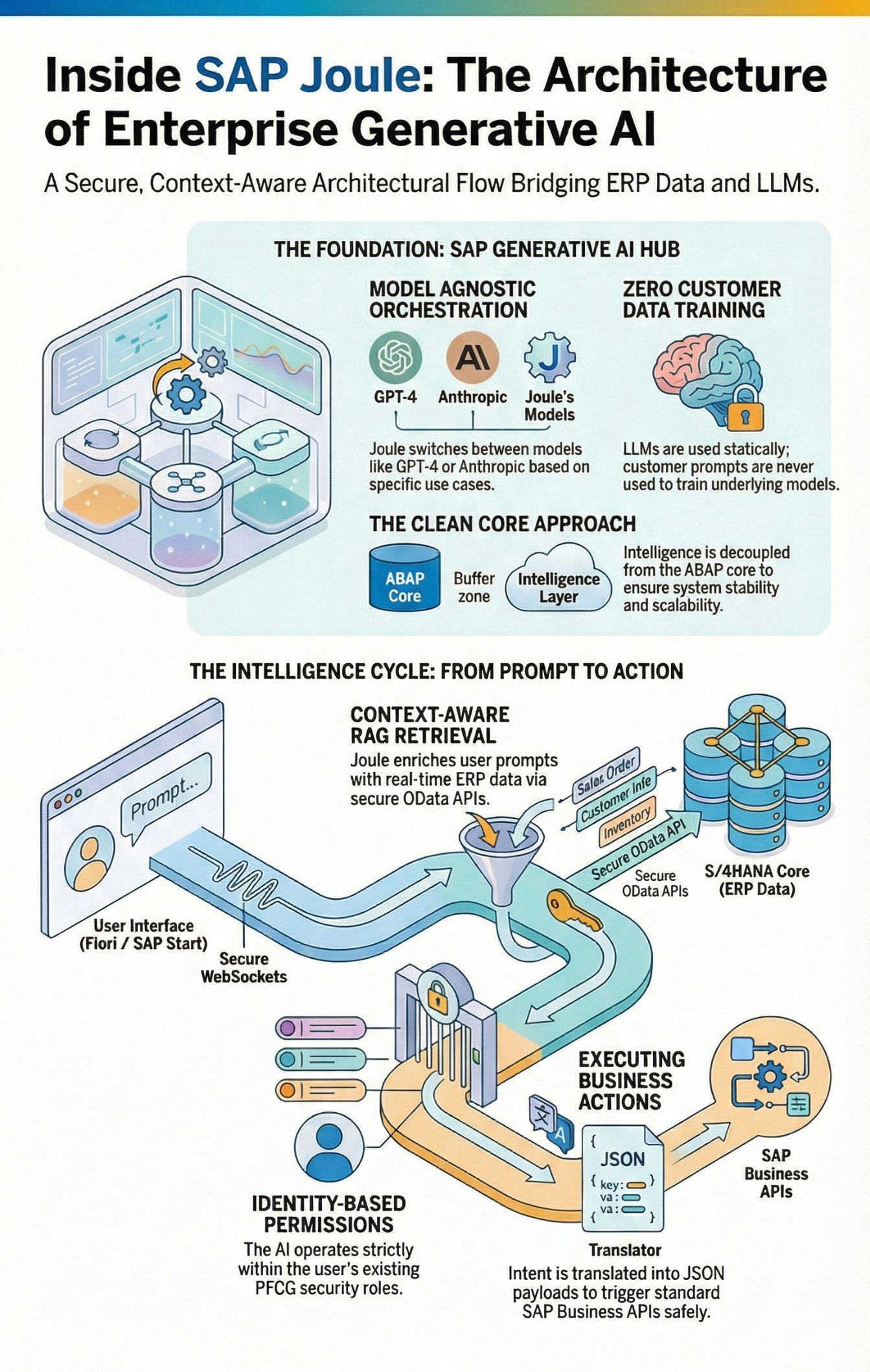 SAP Joule Architecture and Generative AI Hub