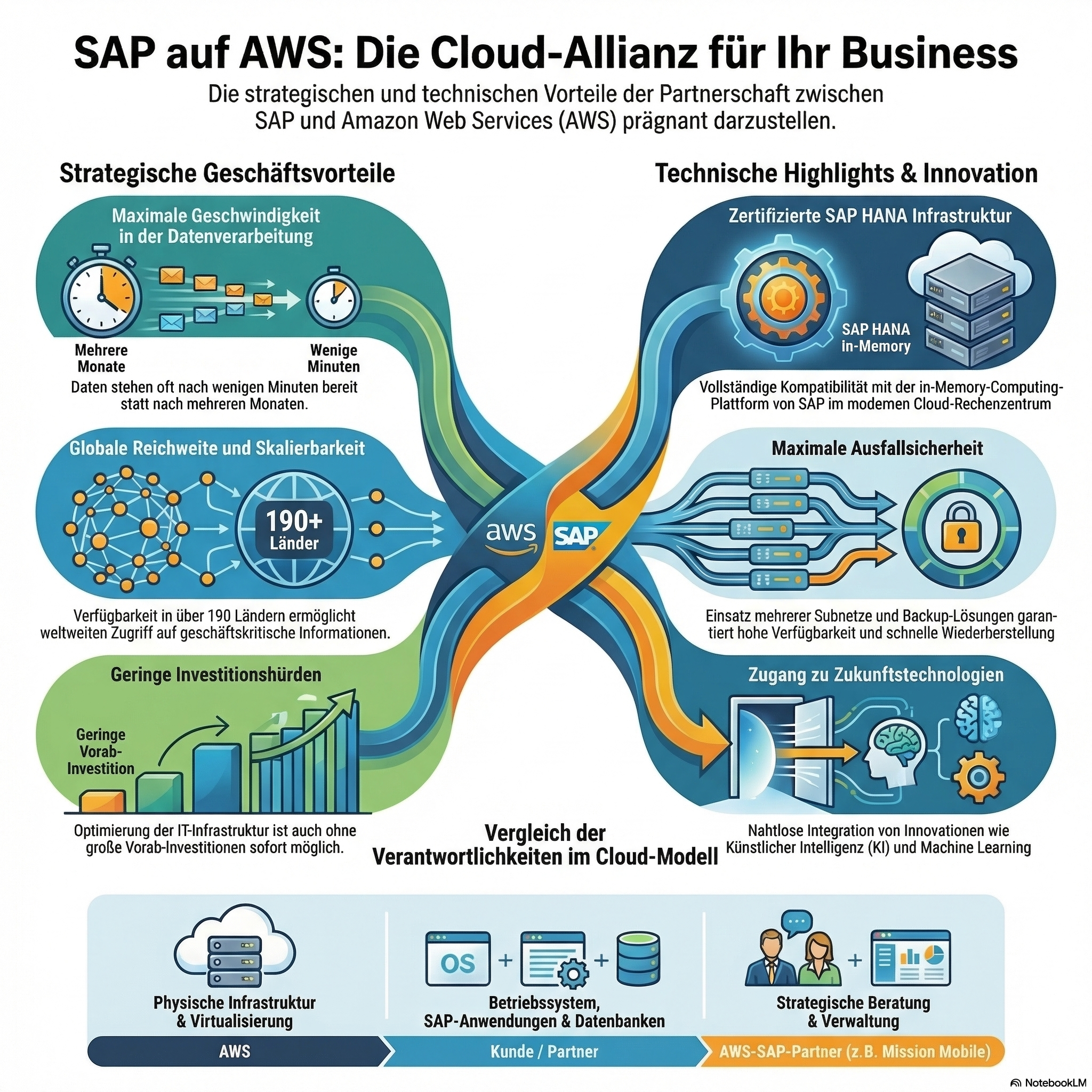 SAP auf AWS Architektur und Server Infrastruktur